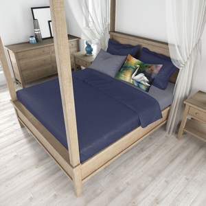 ปลอกหมอนอิงมาตรฐานรูปหงส์น้ำหนักเบานุ่มพิเศษดูแลรักษาง่าย - Product Image 4