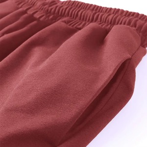 กางเกงวอร์มขายดีสำหรับผู้หญิง คุณภาพสูง ยืดหยุ่นได้ดี เอวยางยืด ผ้าริบ ทรงเข้ารูป - Product Image 3