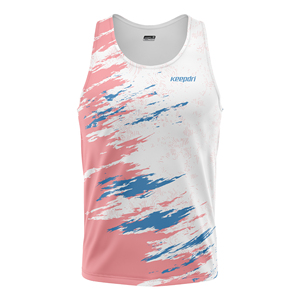 Débardeur Unisexe Personnalisé pour Marathon, Imprimé en 3D, en Spandex/Polyester, Col Rond, Sans Coutures, Respirant, Anti-Transpiration, Séchage Rapide - Product Image 1