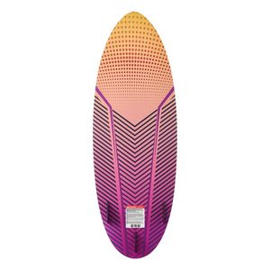63-Inch UV-Resistant Wakesurf Board EPS <b>Foam</b> Core with EVA Non-Slip <b>Pad</b> and 3 Tail Fins Wake Surfing Waterboard Accessory - Product Image 1