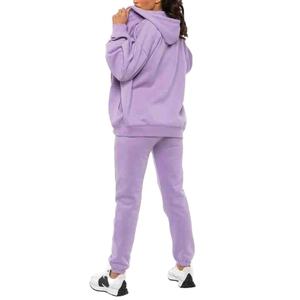 Service OEM Haute Qualité Gym Porter Survêtement Fabricant Femmes Ensemble Pantalon Deux Pièces Conception Polaire Lourde Surdimensionnée 2026 - Product Image 3