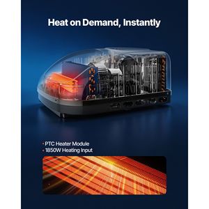 Unidad de Aire Acondicionado para RV de 15000 BTU sin Ductos, 120V, Flujo de Aire de Cuatro Vías, Componentes y Sistemas para Refrigeración y Calefacción - Product Image 6