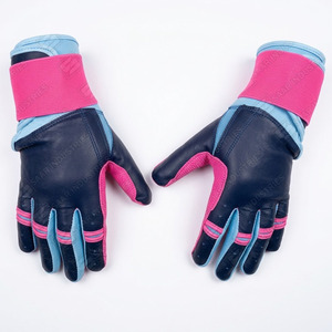 Gants de frappe en cuir rose avec fermeture auto-agrippante en mesh respirant, unisexes, adultes, gants de frappe de baseball en cuir de qualité supérieure - Product Image 2