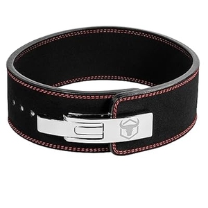 HAWK <b>Weight</b> Lifting Lever Belt <b>Training</b> Inzer Straps Power Lifting Guaranteed!! BLACK - Product Image 2