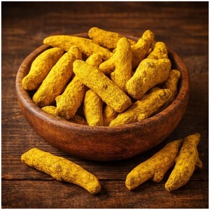 Cúrcuma en Rodajas Estándar de Exportación Salem, Alta en Curcumina, Raíz de Cúrcuma Natural Entera, Proveedor Premium - Product Image 1