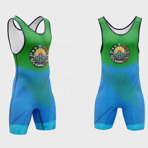 Combinaison de lutte personnalisée TriPro Sports pour homme, sublimation frontale, une pièce, séchage rapide, extensible, 100 % polyester 160g, arts martiaux - Product Image 3