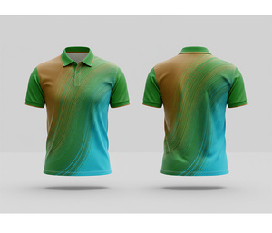 Custom Logo Sublimation Polo Shirt for Cricket Football Teams Durable Stitching for Men Women Youth Quick-Dry Dry-Fit Active Pol - Product Image 5