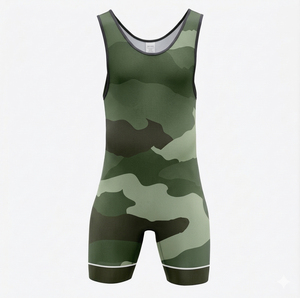 Maillot de lutte haute performance respirant en polyester/coton tricoté pour homme, coupe ajustée, haute qualité, pour la musculation - Product Image 6
