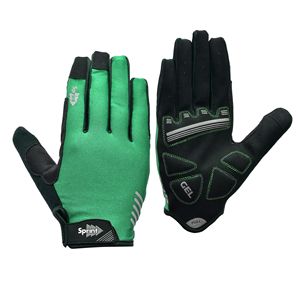 Gants de cyclisme noirs à doigts entiers, respirants, antidérapants, avec paume en gel, pour le vélo et les sports de plein air - Product Image 5