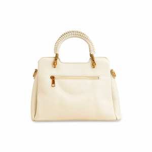 Sac à main formel beige P36160 - Product Image 1