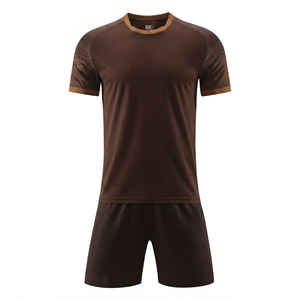 Wholesale Custom <b>Soccer</b> Uniforms Heat-Transfer Printing Men Football Jersey Set Short Quick Dry Breathable Sportswear Team - Product Image 3