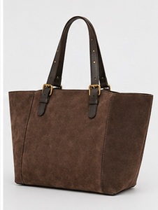 Bolso Tote de Cuero Genuino Marrón Premium para Mujer, Bolso de Hombro de Lujo, Elegante para Invierno, Primavera y Verano, Bolso de Trabajo con Cierre Magnético - Product Image 4