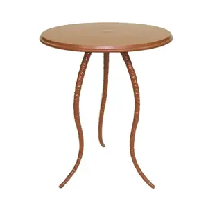 Creative Curved Legs Metal Side Table Coffee Table Luxury Hot Sale Decorative fancy Designer Hot Sale Cheap Wholesale Side Table