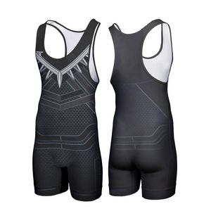 Ropa Interior Moldeadora Unisex para Fisicoculturismo, Leotardo Sexy Elástico de Ajuste Regular, Singlet de Lucha Libre, Mono, Body, Camiseta sin Mangas de Secado Rápido - Product Image 2