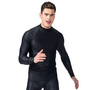 เสื้อแรชการ์ดพิมพ์ลายสำหรับผู้ชายคุณภาพสูง ทันสมัย น้ำหนักเบา ระบายอากาศได้ดี เป็นมิตรกับสิ่งแวดล้อม ยืดหยุ่นสูง ดีไซน์ทันสมัย - Product Image 3