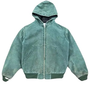 Pull à capuche surdimensionné personnalisé lourd 100% coton pour hommes en relief 3D imprimé à capuche français éponge Boxy Crop Hoodie - Product Image 1