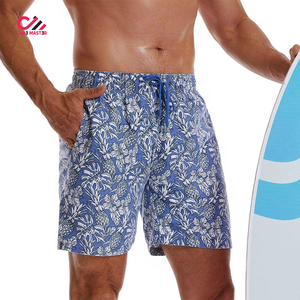 Quick-Dry Printed Polyester Board Shorts <b>for</b> Beach Swimming Wholesale High Quality Heat-Transfer Printed Swim <b>Trunks</b> <b>for</b> <b>Men</b> - Product Image 5