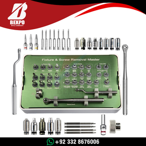 Kit Maestro de Extracción de Implantes y Tornillos, Taladro Inverso Universal, Kit de Instrumentos Dentales de Alta Calidad - Product Image 2