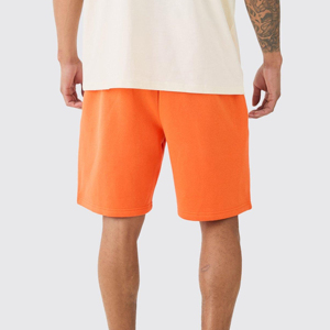 Ensemble T-shirt et short tie-dye 100 % coton pour homme, col rond, motif uni, vêtements de sport personnalisés - Product Image 3