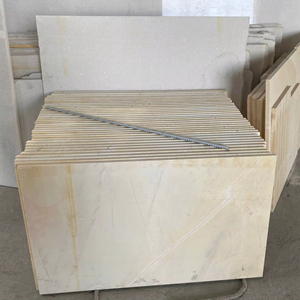 Modern Factory-Processed Milky White 100% Natural Calcite <b>Marble</b> Stone Slabs Polished Honed Waterproof Durable Eco-Friendly - Product Image 1
