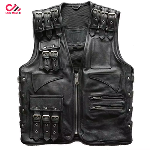 Chalecos de Cuero para Hombre, Tendencia 2026, Diseño Personalizado, Alta Calidad, Transpirables, Ecológicos, Largos, Venta al Por Mayor para Invierno - Product Image 1