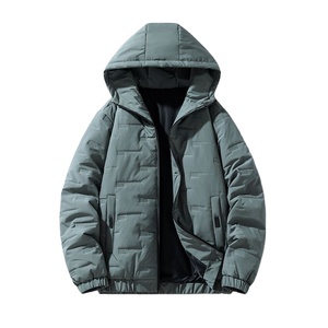 2025แจ็คเก็ตขนเป็ดมีฮู้ดให้ความอบอุ่นใส่ได้ทั้งชายและหญิงสำหรับฤดูใบไม้ผลิน้ำหนักเบากันลมกันน้ำได้ควิลท์โค้ททำงานทางการใส่กลางแจ้งมีโลโก้ด้านหน้า - Product Image 3