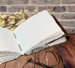Cuaderno de Cuero Vintage Hecho a Mano, Diario Recargable, Libro de Recuerdos de Viaje Rústico, Agenda Personal, Cuaderno de Bocetos - Product Image 4