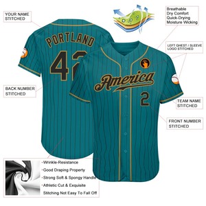 baseball jersey men <b>polyester</b> knit custom sports <b>shirt</b> breathable quick dry button front team uniform - Product Image 6