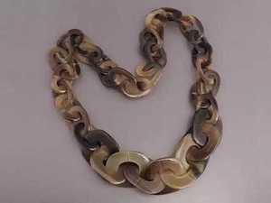 MN EXPORTS Collar de Cadena con Eslabones en Forma de Corazón, Artesanal y Natural, para Mujer, Largo, con Colgante de Moda, Hecho a Mano, Modelo MNE-440 - Product Image 3