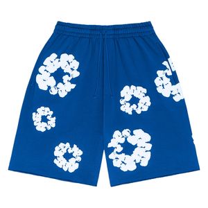 Pantalones Cortos Deportivos para Hombre con Estampado Floral Verde, Cintura con Cordón Ajustable, Estilo Casual, 100% Algodón, Tela Oxford Transpirable - Product Image 5