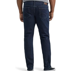 Jeans Athlétiques Coupe Ajustée Extremement Confortables pour Hommes de Grande Taille avec Tissu Extensible pour un Port Quotidien Décontracté - Product Image 3