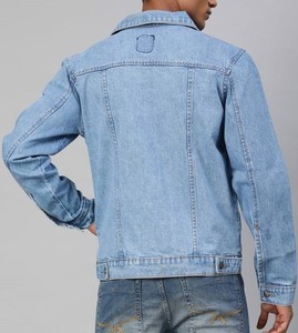 Chaqueta vaquera lavada de invierno de alta calidad para hombre, ropa informal de manga larga con piel de oveja personalizable al por mayor - Product Image 3