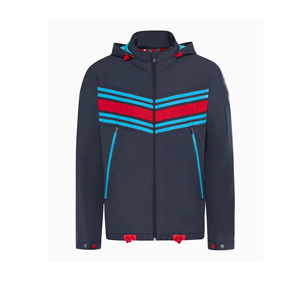 OEM Custom <b>Men's</b> Windbreaker <b>Jacket</b> Breathable Autumn Nylon with Hood Patchwork Design Waterproof Plus Size <b>summer</b> Season - Product Image 1