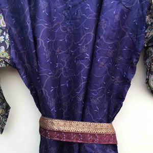 Vente en gros et fabrication de kimonos en soie à bas prix, différents imprimés et couleurs, vêtements de détente, sari en soie vintage, kimono sexy - Product Image 6