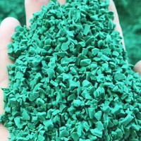 Terrain de jeux multifonctionnel avec granulés de couleur EPDM pour piste de course, piste athlétique, sol en caoutchouc et granulés multifonctions