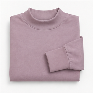 Sudadera de cuello alto cómoda para mujer, suéter de cuello alto para invierno, atuendos informales, sudadera de cuello alto de ajuste relajado - Product Image 4