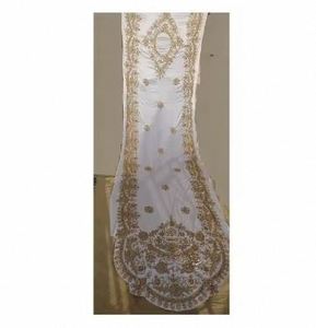 Tela Dupion No Tejida con Bordado Elegante, Efecto Brillante, Impresión Digital Premium, Recubierta de PU, 120 GSM, Tela Dirac Somalí para - Product Image 3