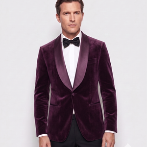 Purple 9000 Velvet <b>Fabric</b> 100% Polyester Woven Plain Solid Color Medium <b>Weight</b> Home Textile Curtain Material fashion use blazer - Product Image 5