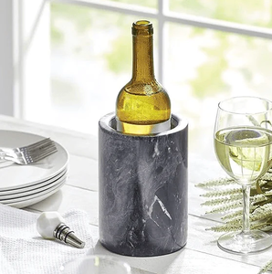 Cubo de Hielo de Mármol Romántico, Cubo de Hielo de Mármol Natural, Barril de Vino, Cubos de Hielo de Mármol para Champaña, Precio Superior - Product Image 1