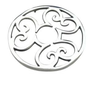 Socle en aluminium de forme personnalisée, résistant à la chaleur, pour protéger les casseroles et les plats chauds, socle doré pour table à manger, protection contre les dommages causés par la chaleur - Product Image 5