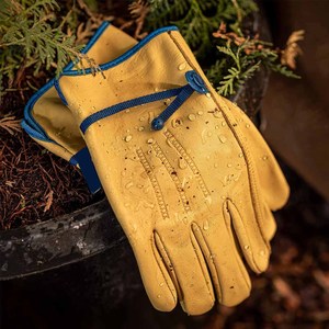 Reinforced Sheep Grain Leather <b>Driver</b> <b>Gloves</b> Abrasion Resistant Heavy Duty Personal Protective High Quality Gardening <b>Gloves</b> - Product Image 4
