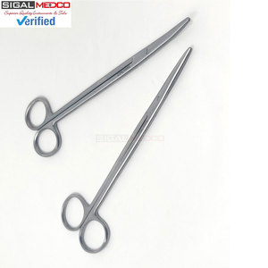 Lot de 2 Ciseaux Metzenbaum 7 pouces, droits et courbés, pour dissection et chirurgie, en acier inoxydable, manuels, certifiés CE, pour tissus - Product Image 5