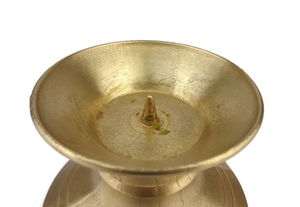 <b>Antique</b> <b>Brass</b> Candle Holder Vintage <b>Brass</b> <b>Candlestick</b> Decorative Taper Candle Stand Classic Tabletop Candle Holder - Product Image 6