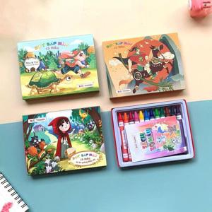Factory Direct 12 Colors Baby <b>Paints</b> Crayons Break Resistant Non Toxic <b>Washable</b> Art Supply <b>For</b> Toddlers B2B Export - Product Image 6