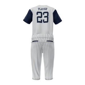 Uniforme de baseball pour hommes personnalisé de haute qualité uniforme de baseball respirant en matériau durable de haute qualité avec un taux abordable - Product Image 3