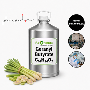 Aromaaz International Geranyl Acetate 99.5% <b>Liquid</b> Synthetic Flavor Fruity Food Grade CAS 106-29-6 FEMA 3189 - Product Image 3