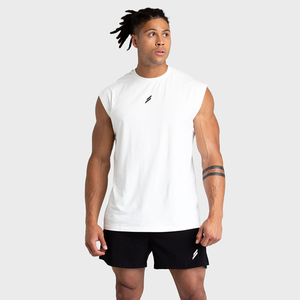 Camiseta Deportiva Personalizada al por Mayor para Hombre, Cuello Redondo, Algodón/Poliéster, Transpirable, para Entrenamiento de Baloncesto, Personalizable - Product Image 3