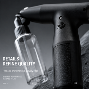 Portable Electric Gravity Feed ABS Spray <b>Gun</b> Battery Powered Handheld Paint Sprayer DIY Home Repair Decoration Artwork USB 0.3mm - Product Image 6