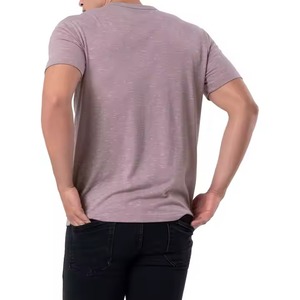 Conjunto de Camiseta de Verano para Hombre, de Dos Piezas, Transpirable, 100% Algodón, Manga Corta, Cuello Redondo, de Alta Calidad, Estilo Casual, para Gimnasio - Product Image 2