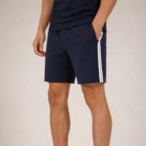 Men <b>Twin</b> <b>Set</b> Zip Polo Shirt and Shorts Casual Summer Two Piece Outfit Custom OEM ODM Wholesale Sportswear Matching Clothing <b>Sets</b> - Product Image 6